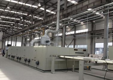 Tension Free Textile Stenter Finishing Machine Gas Heated / Full Inverter Controlled