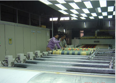 Squeeze Type Rotary Screen Printing Textiles Machine , Fabric Screen Printing Machine 