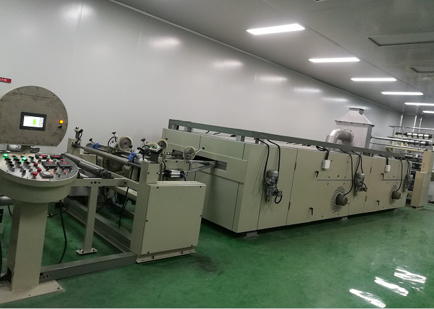 Automatic Hot Air Stenter Machine Vertical Chain Narrow Width Customized